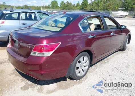 2008 Honda Accord 3.5 Ex-L из США, поврежденный, VIN 1HGCP36818A022684